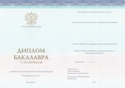 Красный диплом бакалавра (Спец бланк) с 2014 по 2025 годы
